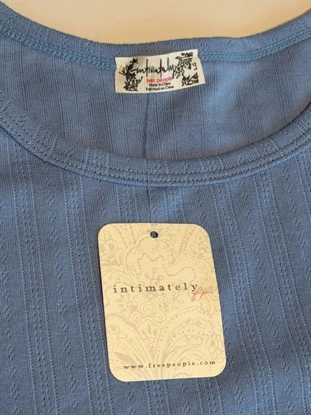 Free People Intimately Yours Baby Tee size L